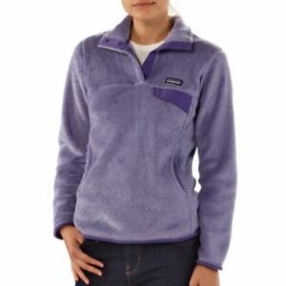 Patagonia Purple Common Thread Partnership Fleece Pullover - Small